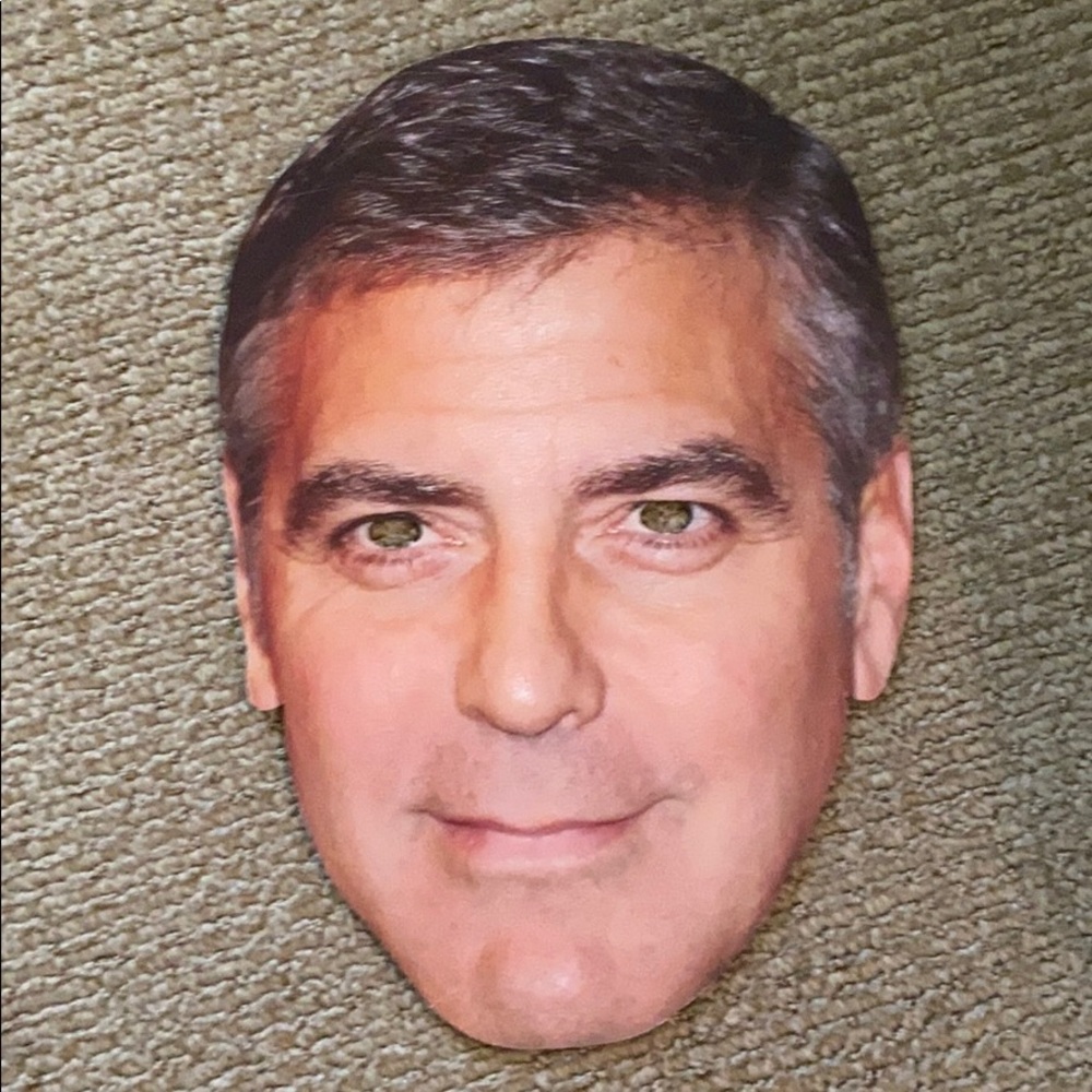 george clooney mask